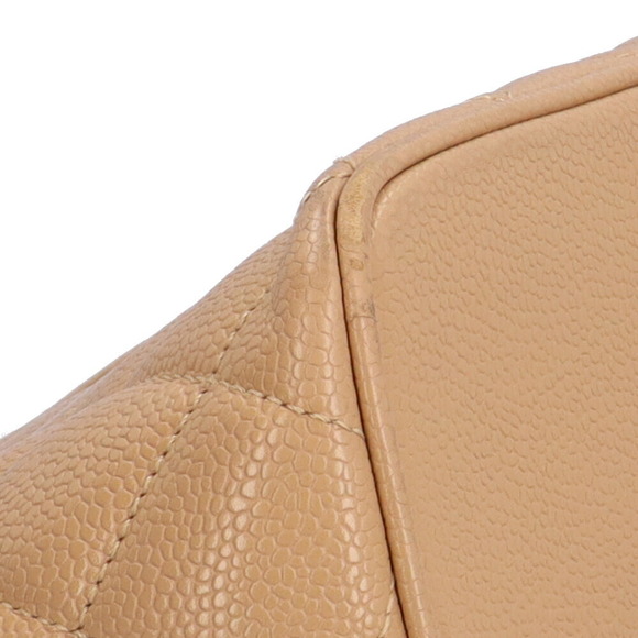 Chanel Reprint Caviar Skin Tote Bag Beige - Picture 7 of 7